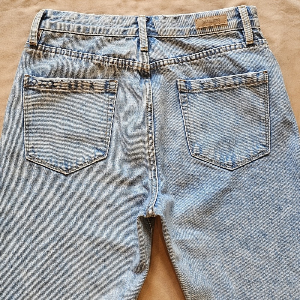 Blanknyc Womens The Bleeker Buckle High Waist Slim Fit Jeans Cotton Pockets 27‎ - Picture 11 of 16